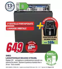 Smeg - Lavastoviglie Incasso STR63BL Smeg - Lavastoviglie Incasso STR63BL