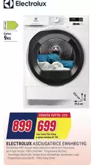 Electrolux - Asciugatrice EW6HBG19G Electrolux - Asciugatrice EW6HBG19G