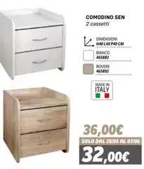 Solo - Comodino Sen