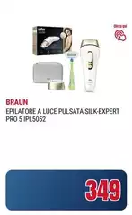 Braun - Epilatore A Luce Pulsata Silk-expert Pro 5 Ipl5052 Braun - Epilatore A Luce Pulsata Silk-expert Pro 5 Ipl5052