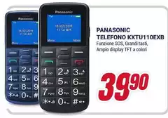 Panasonic - Telefono KXTU110EXB Panasonic - Telefono KXTU110EXB
