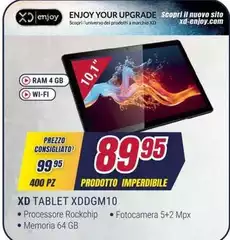 Enjoy - Tablet XDDGM10 Enjoy - Tablet XDDGM10