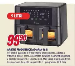 Ariete - Friggitrice Ad Aria 4631