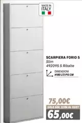 Philips - Scarpiera Forio 5 Slim Philips - Scarpiera Forio 5 Slim