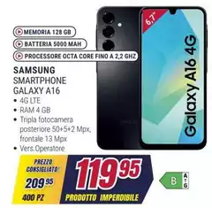 Samsung - Smartphone Galaxy A16 Samsung - Smartphone Galaxy A16