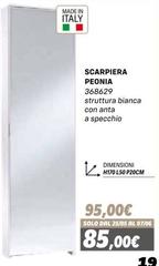 Solo - Scarpiera Peonia Solo - Scarpiera Peonia