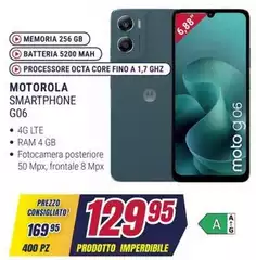 Motorola - Smartphone Android G06
