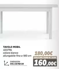 Solo - Tavolo Mobil Solo - Tavolo Mobil