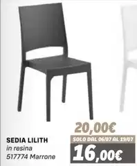 Solo - Sedia Lilith