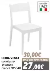 Solo - Sedia Vesta