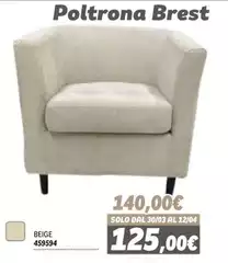 Solo - Poltrona Brest