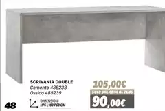 Solo - Scrivania Double