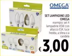 Omega - Set Lampadine Led Omega - Set Lampadine Led