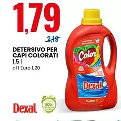 Dexal - Detersivo Per Capi Colorati Dexal - Detersivo Per Capi Colorati