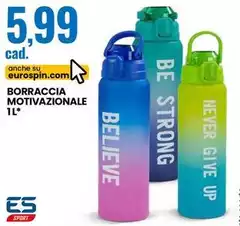 ES Sport - Borraccia Motivazionale 1L ES Sport - Borraccia Motivazionale 1L