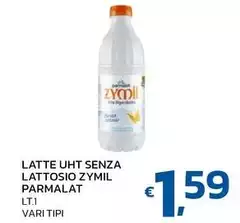 Parmalat - Latte UHT Senza Lattosio Zymil Parmalat - Latte UHT Senza Lattosio Zymil