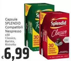 Splendid - Capsule Compatibili Nespresso