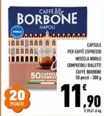 Caffe Borbone - Capsule Per Caffe Espresso Miscela Nobile Compatibili Bialetti Caffe Borbone - Capsule Per Caffe Espresso Miscela Nobile Compatibili Bialetti