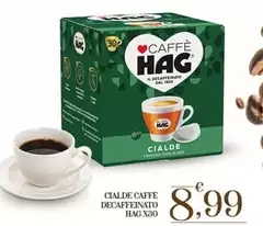 Hag - Cialde Caffe' Decaffeinato