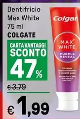 Colgate - Dentifricio Max White