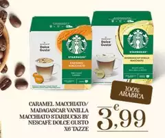 Nescafé - Caramel Macchiato/ Madagascar Vanilla Macchiato Starbucks