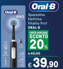 Oral b - Spazzolino Elettrico Vitality Pro 1