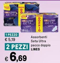 Lines - Assorbenti Seta Ultra Pacco Doppio