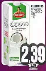 Curtiriso - Bevanda Al Cocco Bio Curtiriso - Bevanda Al Cocco Bio