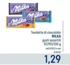 Milka - Tavoletta Di Cioccolato