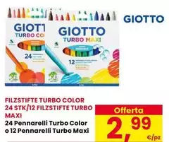 Giotto - Pennarelli Turbo Color O Penneralli Turbo Maxi