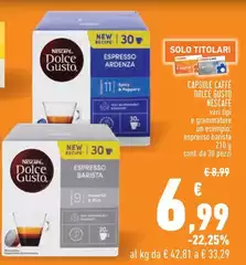 Nescafé - Capsule Caffè Dolce Gusto