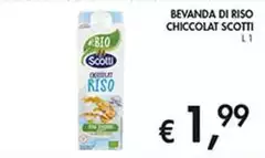 Scotti - Bevanda Di Riso Chiccolat Scotti - Bevanda Di Riso Chiccolat