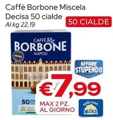Caffè Borbone Miscela 50 Cialde Caffè Borbone Miscela 50 Cialde