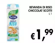 Scotti - Bevanda Di Riso Chiccolat Scotti - Bevanda Di Riso Chiccolat