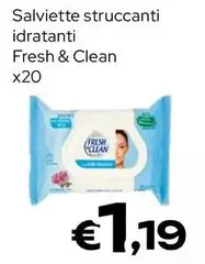 Fresh & Clean - Salviette Struccanti Idratanti