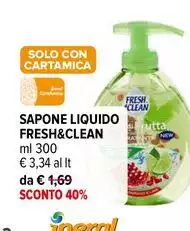 Fresh & Clean - Sapone Liquido
