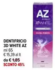 Az - Dentifricio 3D White