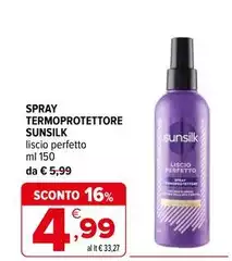 Sunsilk - Spray Termoprotettore