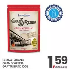 Grana Padano -  Gran Soresina Grattugiato