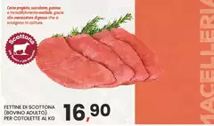 Fettine Di Scottona Bovino Adulto Per Cotolette Fettine Di Scottona Bovino Adulto Per Cotolette