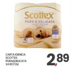 Scottex - Carta Igenica Pura&Delicata