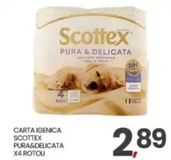 Scottex - Carta Igenica Pura&Delicata