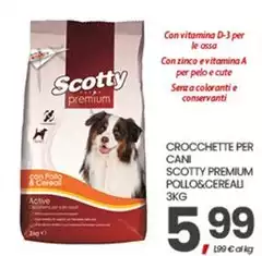Scotty - Crocchette Per Cani  Premium Pollo&Cereali