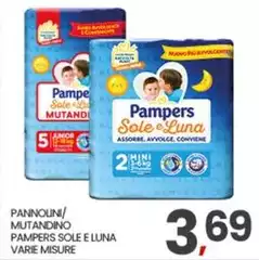 Pampers - Pannolini/ Mutandino Sole E Luna