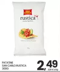 San Carlo - Patatine Rustica