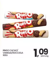 Pavesi - Ringo Cacao/Vaniglia/Nocciola