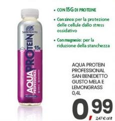 San Benedetto - Aqua Protein Professional Gusto Mela E Lemongrass