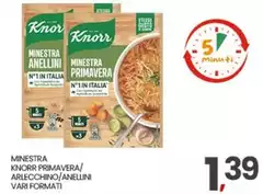Knorr - Minestra Primavera/Arlecchino/Anellini