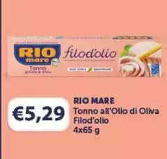 Rio Mare - Tonno All'Olio Di Oliva Filod'Olio Rio Mare - Tonno All'Olio Di Oliva Filod'Olio