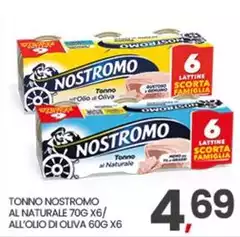 Nostromo - Tonno Al Naturale/ All'olio Di Oliva Nostromo - Tonno Al Naturale/ All'olio Di Oliva